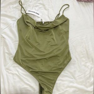 Urban Outfitters Cowl Neck Bodysuit